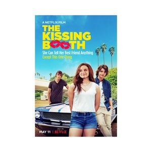 The Kissing Booth Movie Poster Quality Glossy Print Photo Art Joey King Jacob Elordi Joel Courtney Sizes 8x10 11x17 16x20 22x28 24x36 27x40