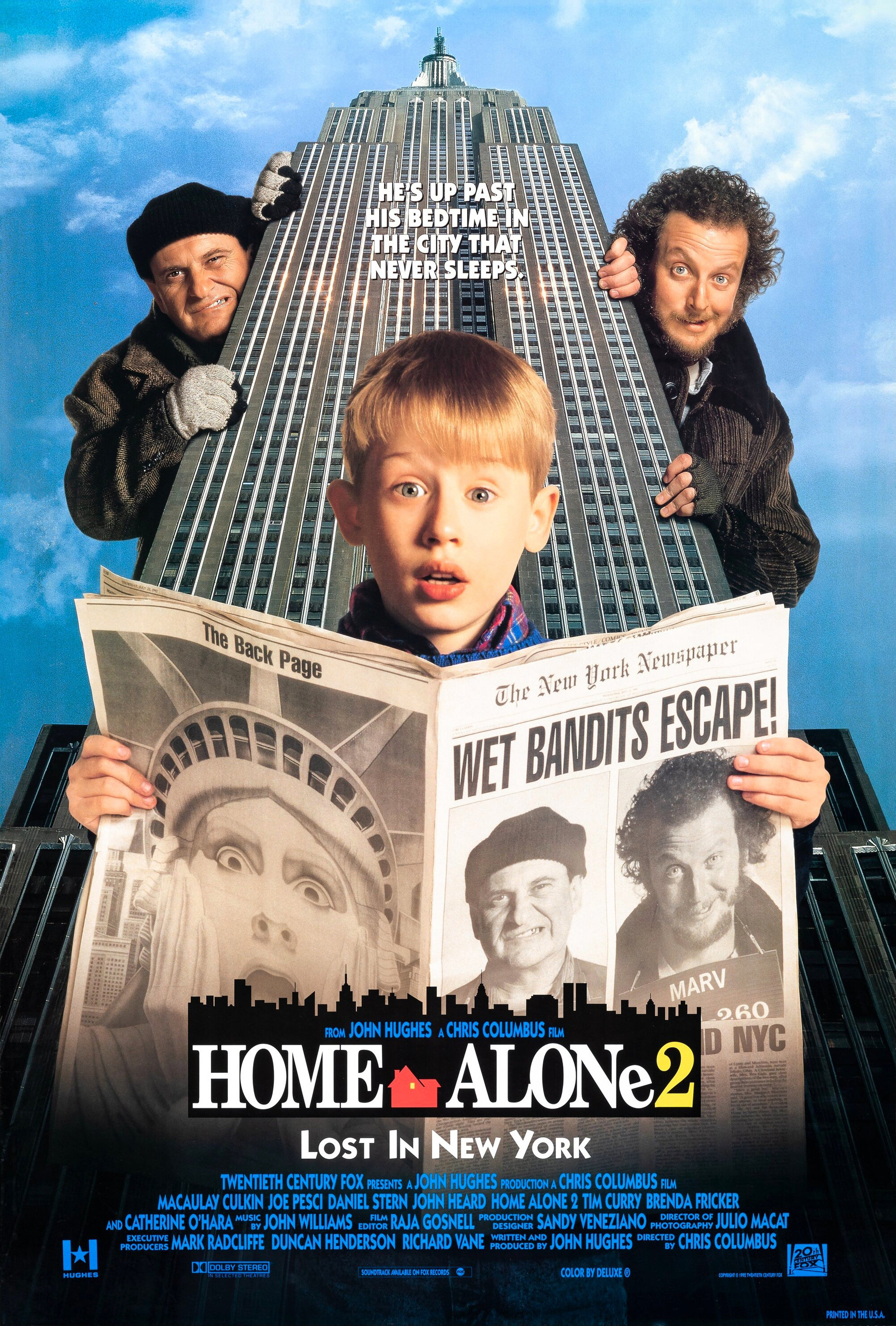 Home Alone 2 Lost in New York Movie Poster sold by Wanda Wrist SKU