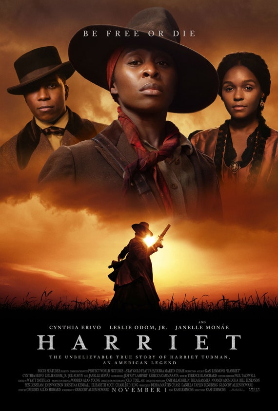 Harriet Movie Poster Glossy High Quality Print Photo Wall Art Etsy