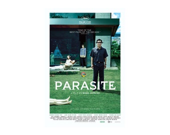 Parasite - Original Movie Poster 27x40 - Swiss 2019 Rare Bong Joon Ho