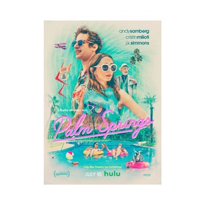 Palm Springs Movie Poster Glossy High Quality Print Photo Wall Art Andy Samberg Cristin Milioti Sizes 8x10 11x17 16x20 22x28 24x36 27x40 #2
