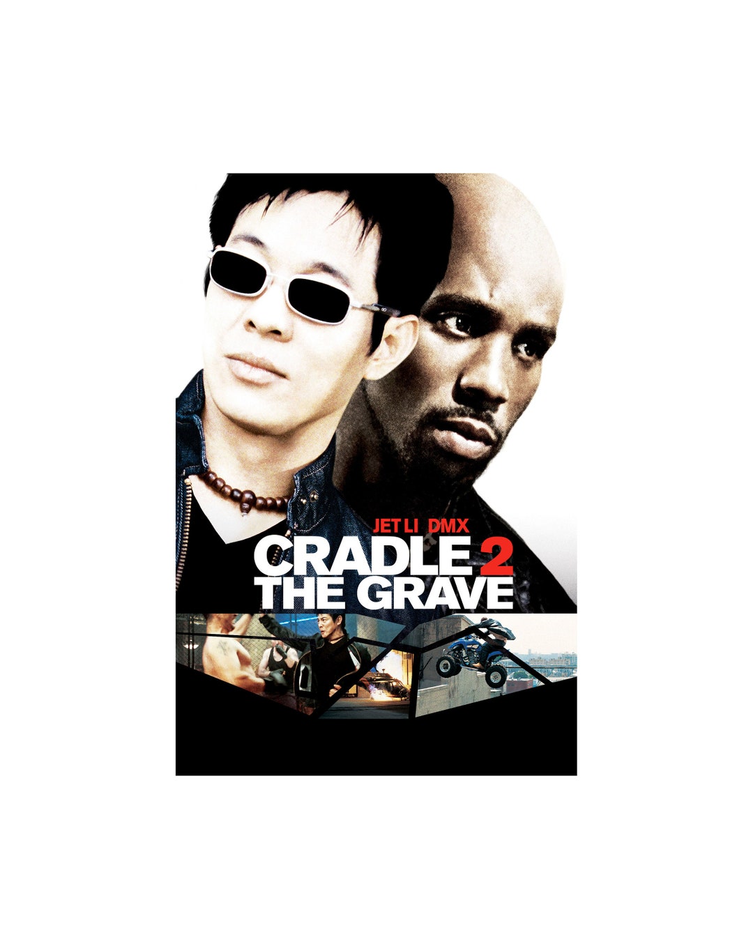 Cradle 2 the Grave Movie Poster Quality Glossy Print Photo Wall Art Jet