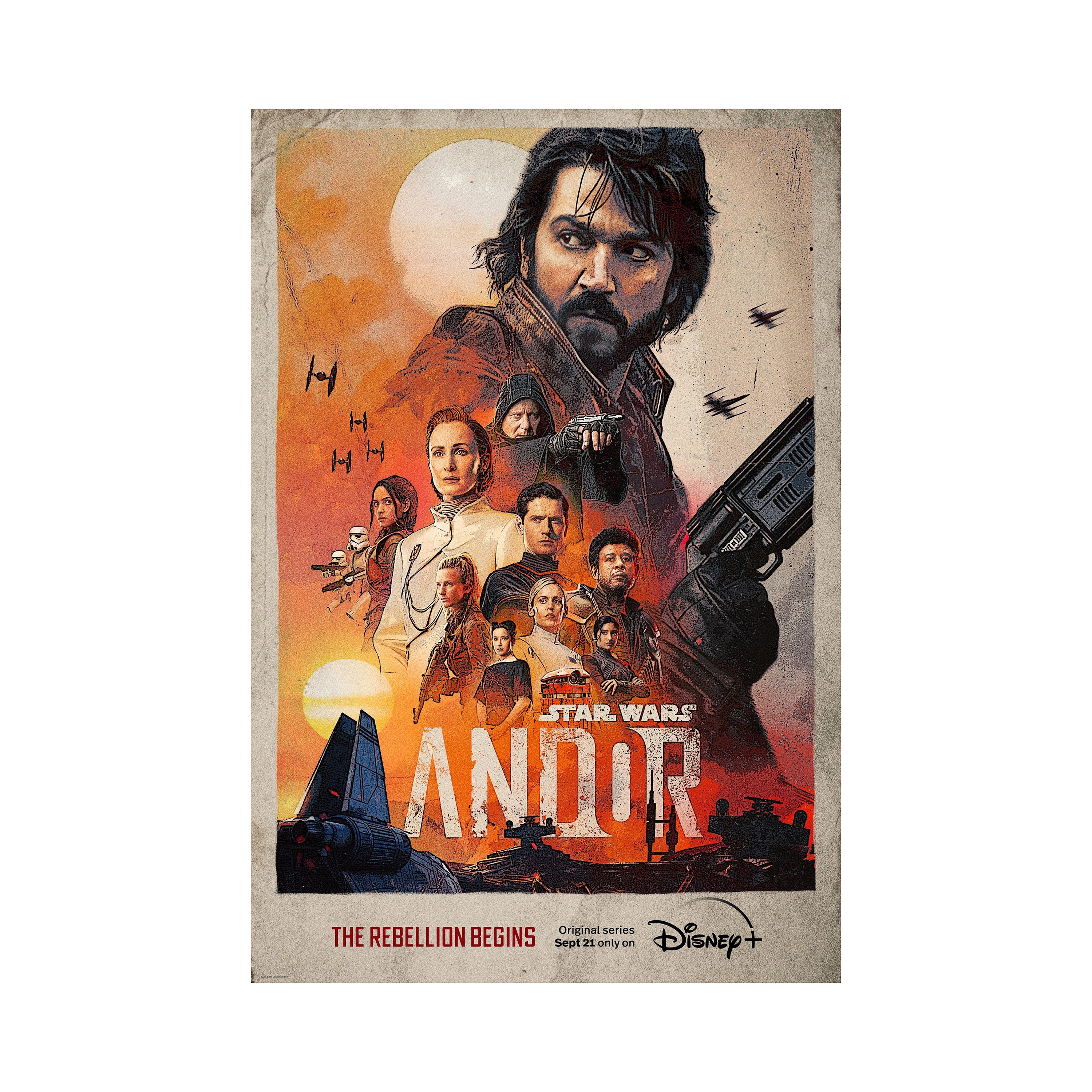 Andor Movie Poster TV Series Quality Glossy Print Photo Wall Art Star ...