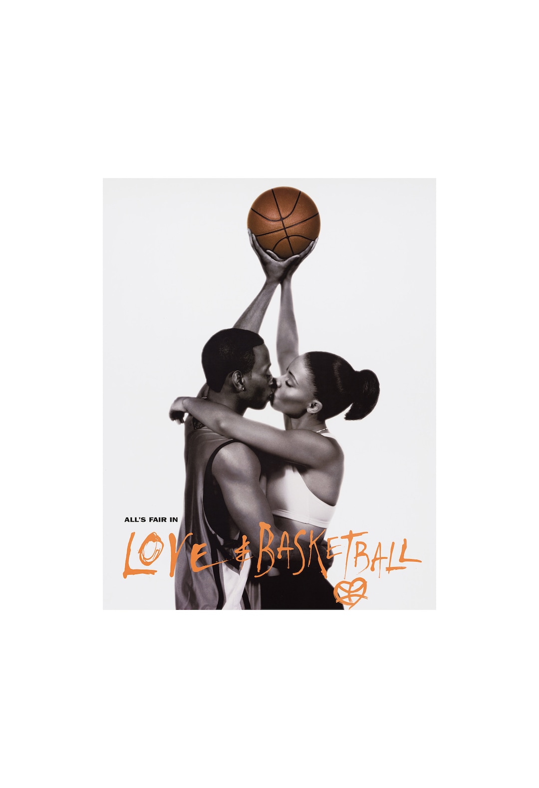 Love & Basketball Movie Poster High Quality Glossy Print Photo Art
