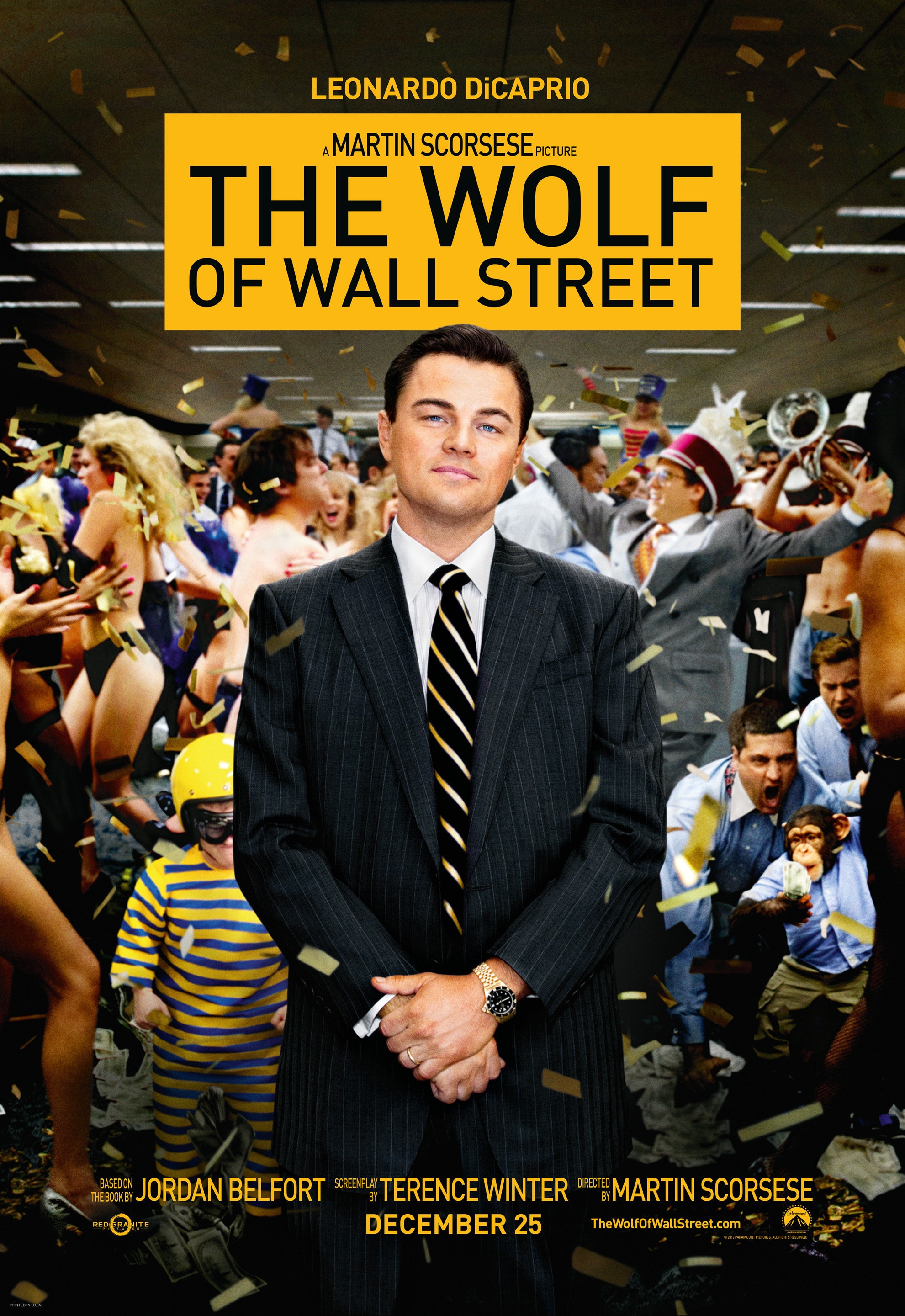 アートポスター THE WOLF OF WALL STREET The Wolf of Wall Street Movie Poster High Quality Glossy Print