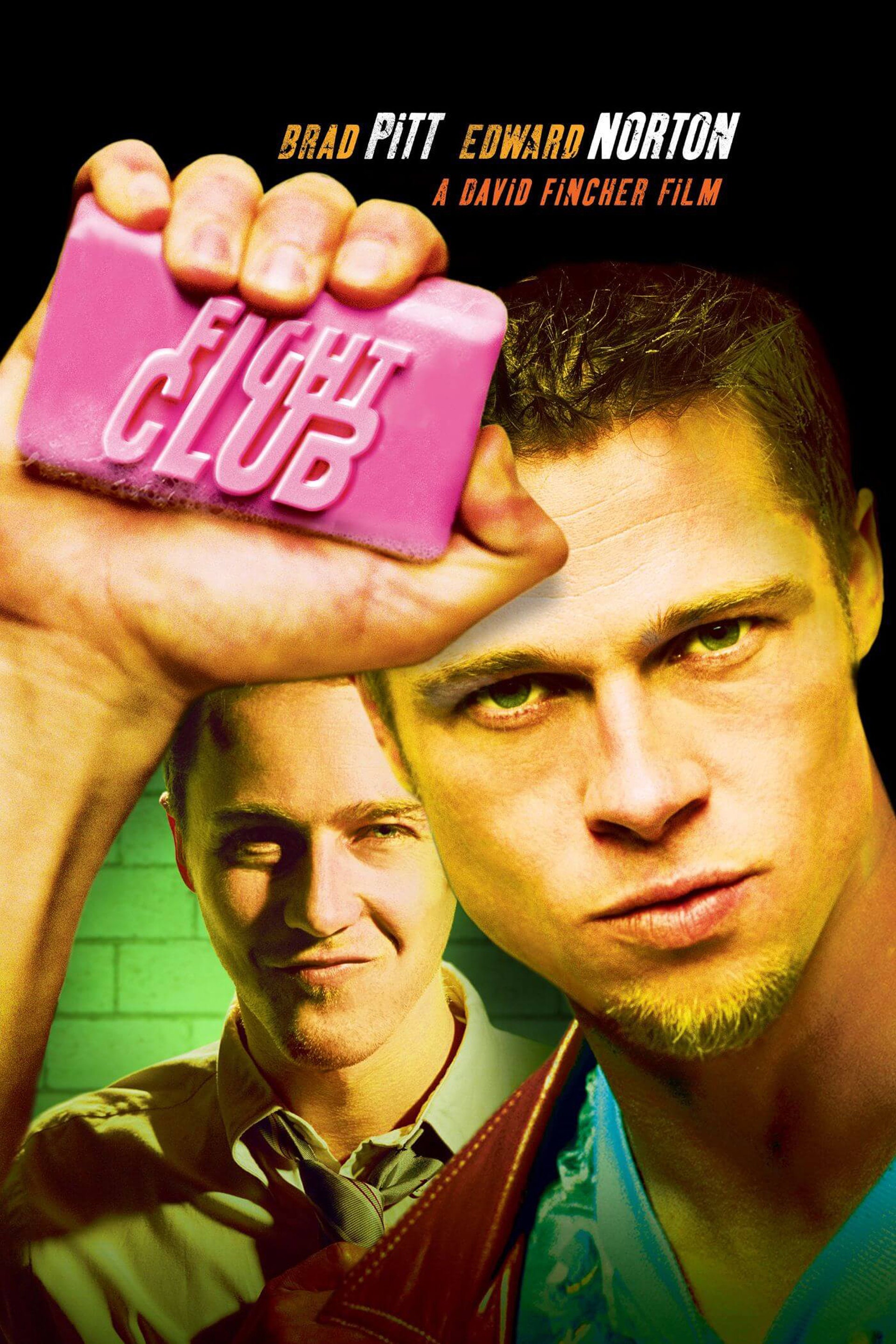 Discover Fight Club Movie Poster Glossy High Quality Print Photo Wall Art Brad Pitt,, No Frame