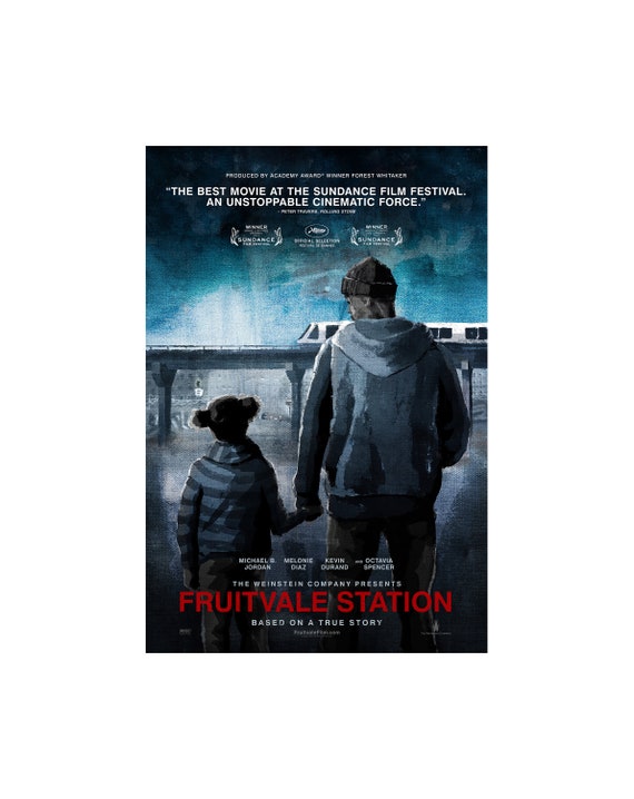 Fruitvale Station Movie Poster Glossy High Quality Print Photo Etsy