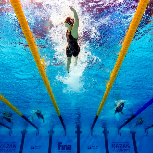 Katie Ledecky Poster USA Women's Olympic Swimmer Glossy Quality Print Photo Wall Art Sports Sizes 8x10 11x17 16x20 22x28 24x36 27x40 #1