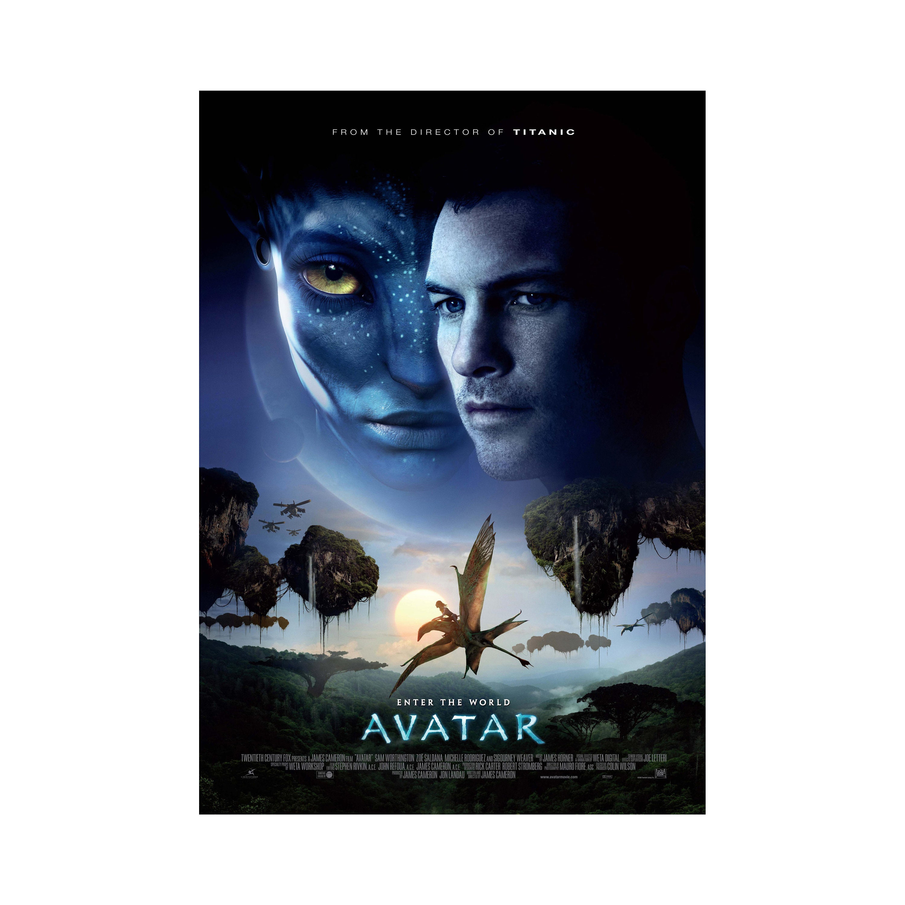 Avatar Signed Poster Film Collectible Filmmania Gifts #27 Avatar Signed Poster Film Collectible Filmmania Gifts