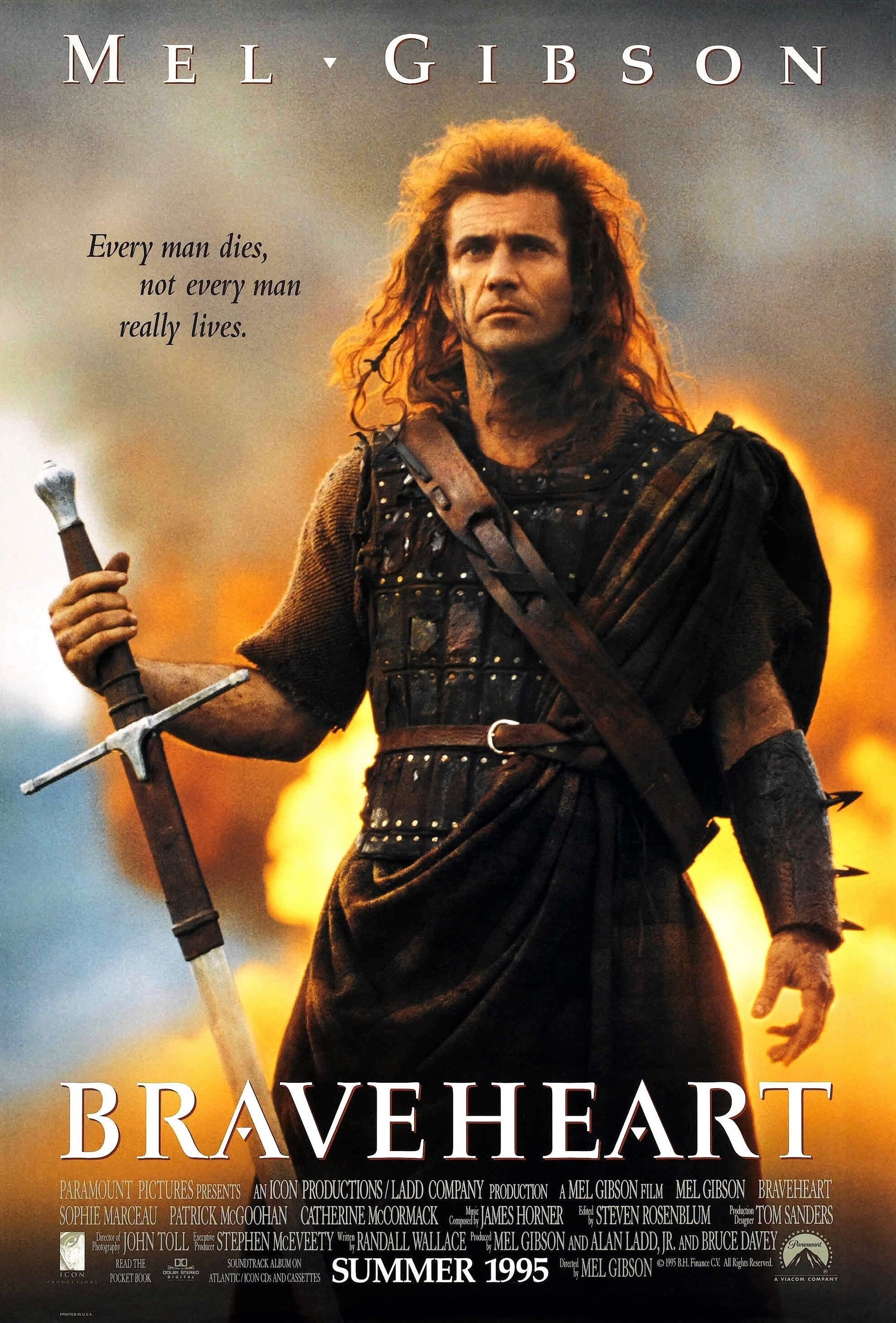 Braveheart Movie Poster Glossy High Quality Print Photo Wall Art