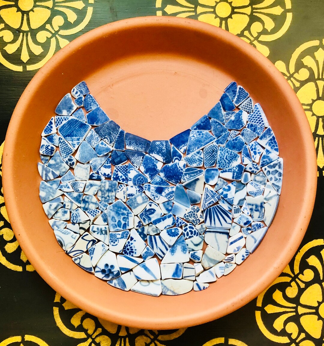 Ombré Sea Pottery Wall Hanging Etsy