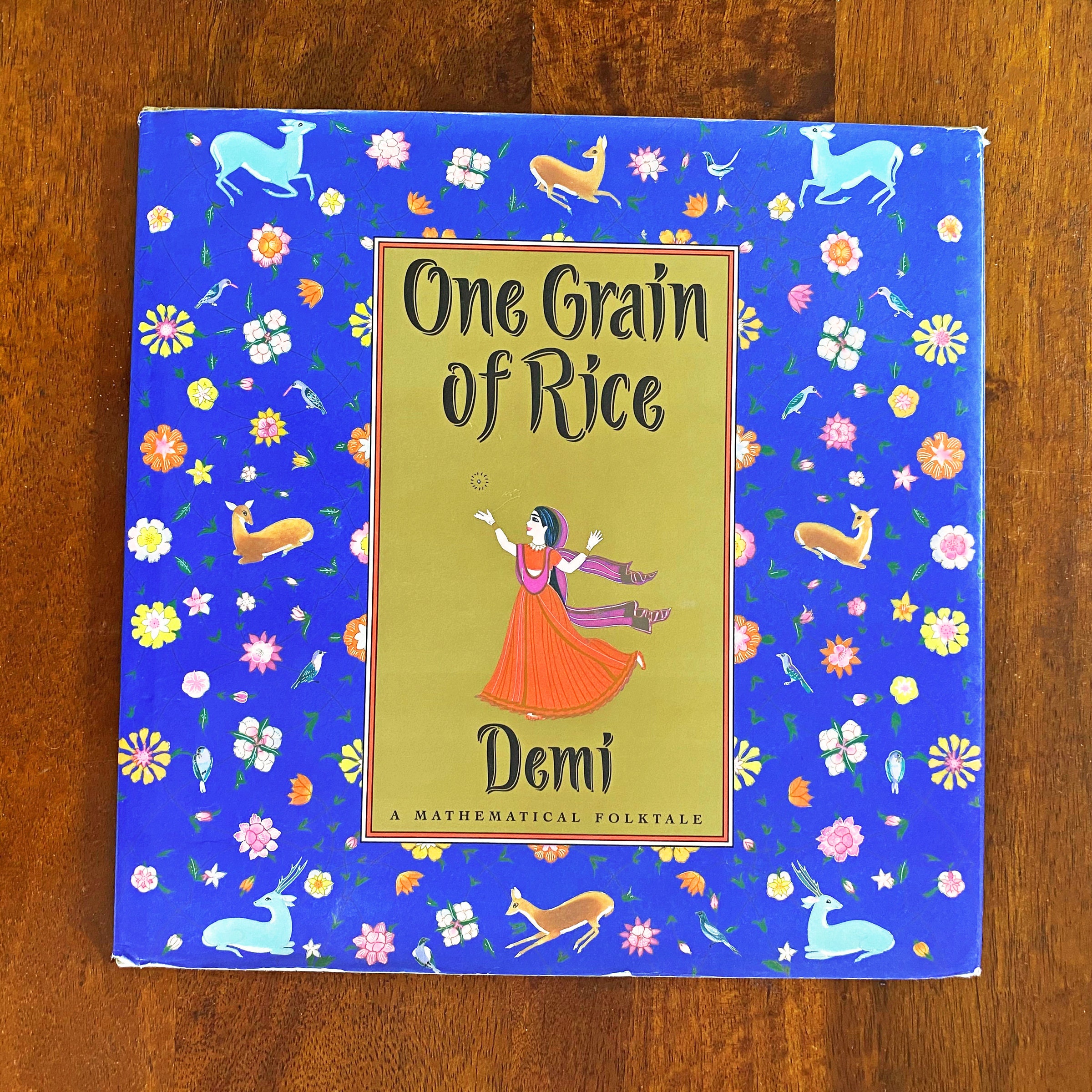One Grain of Rice A Mathematical Folktale by Demi Etsy