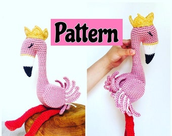 PATTERN Rossie Flamingo