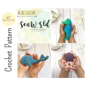 ENGLISH PATTERN Tiki Egg Seaworld PACK