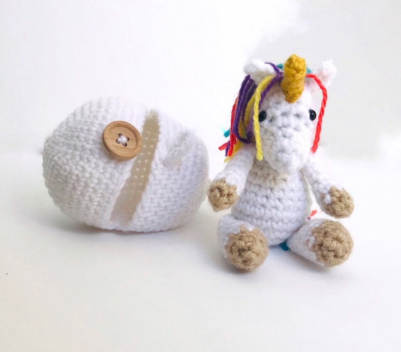 ENGLISH PATTERN Unicorn Hatching Egg image 6