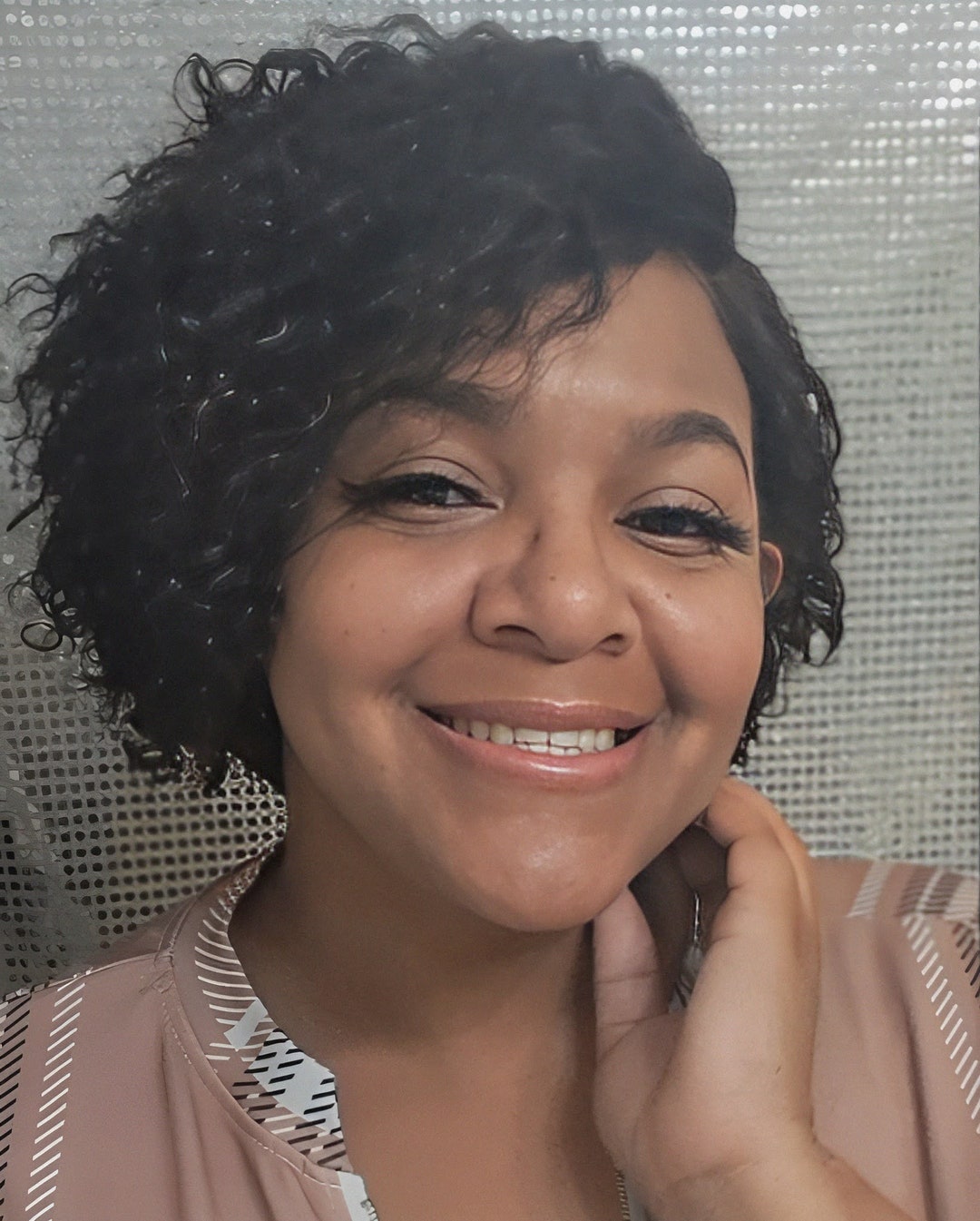 810 Curly Pixie Cut, Natural Wig. Wig Light, Manageable Hair With HD Lace With Side Part,precut