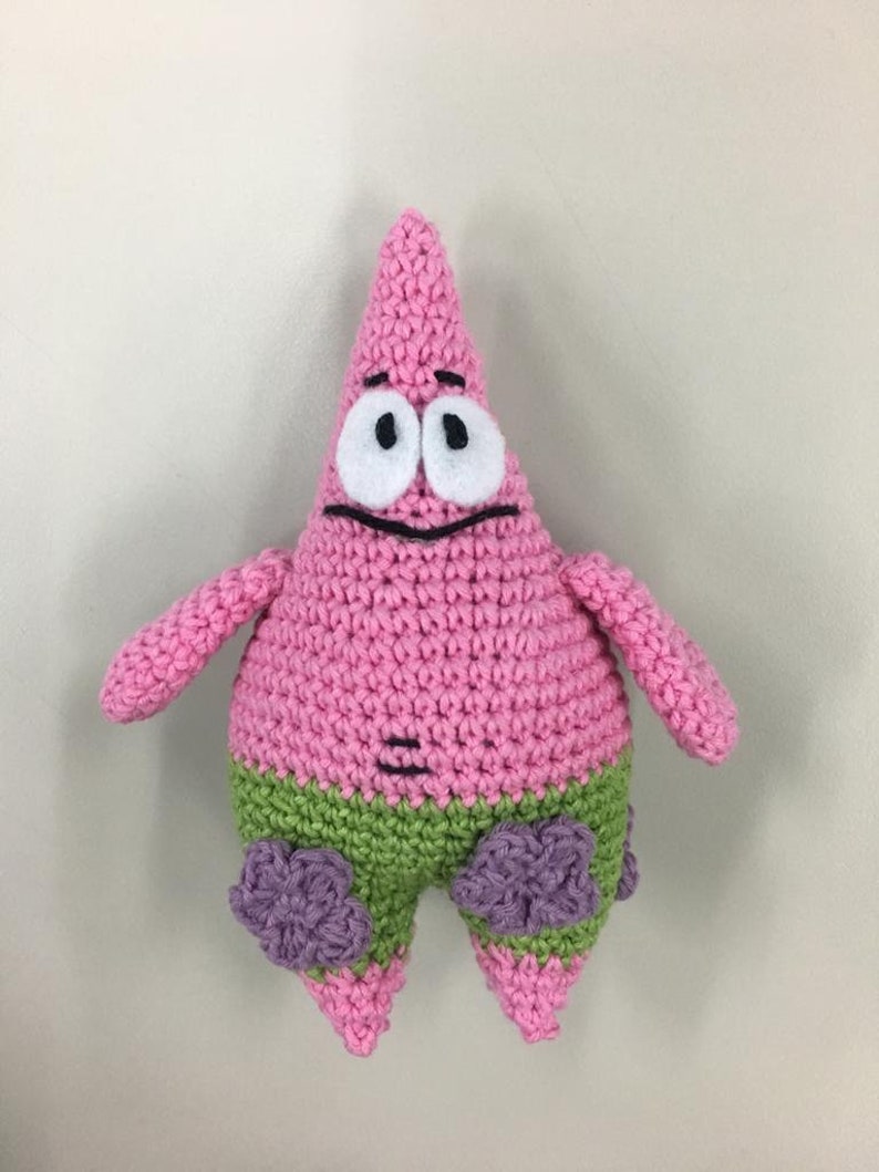 CROCHET PATTERN Patrick Star Etsy