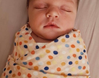 Cotton Baby wrap baby blanket