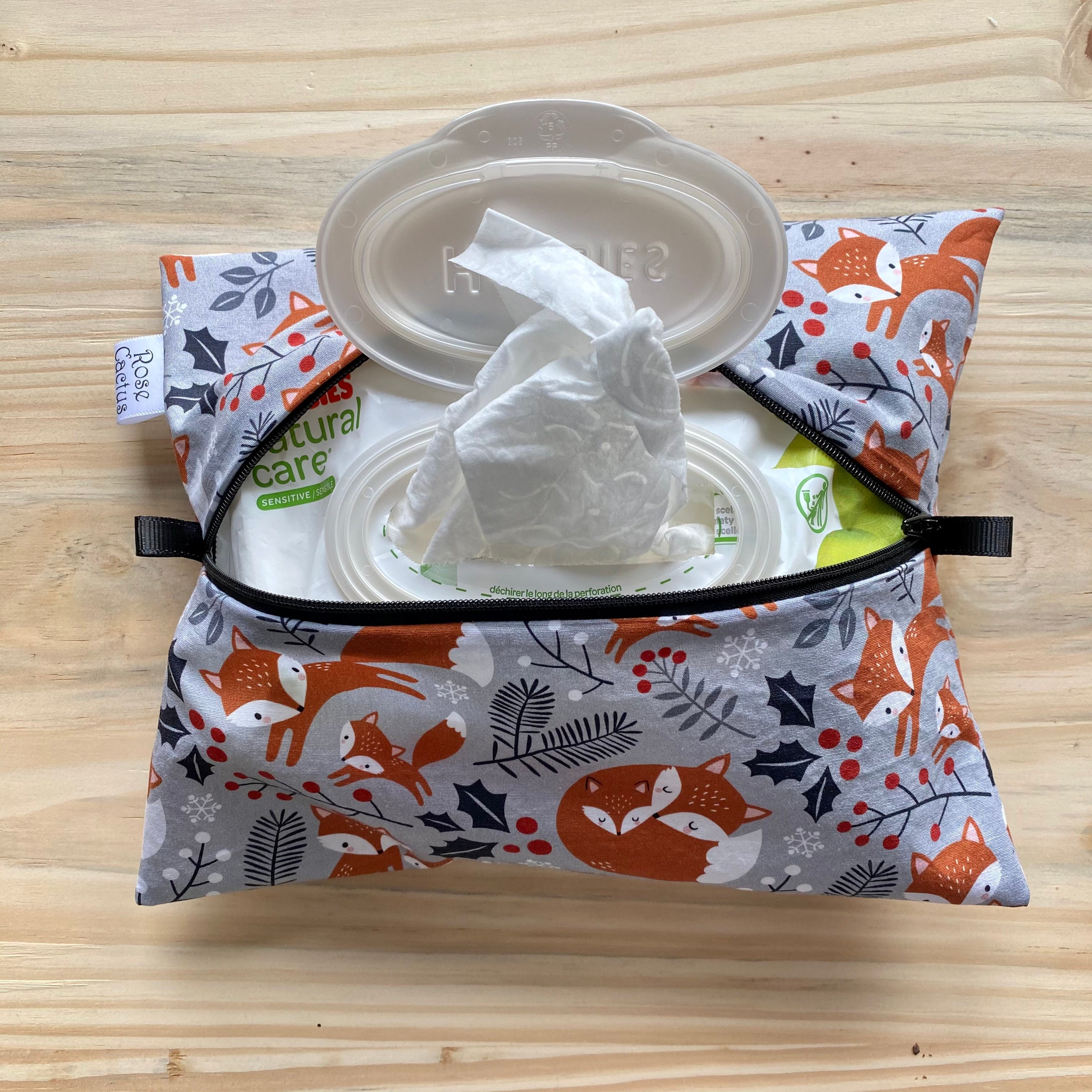 Baby wipes pouch wet or washables wipes perfect for diaper Etsy