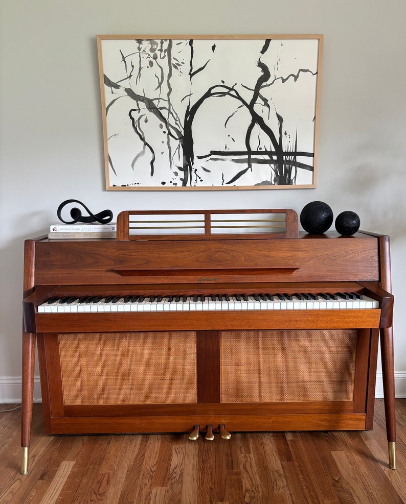 Baldwin Acrosonic Scandinavian Piano Midcentury Modern Design image 10