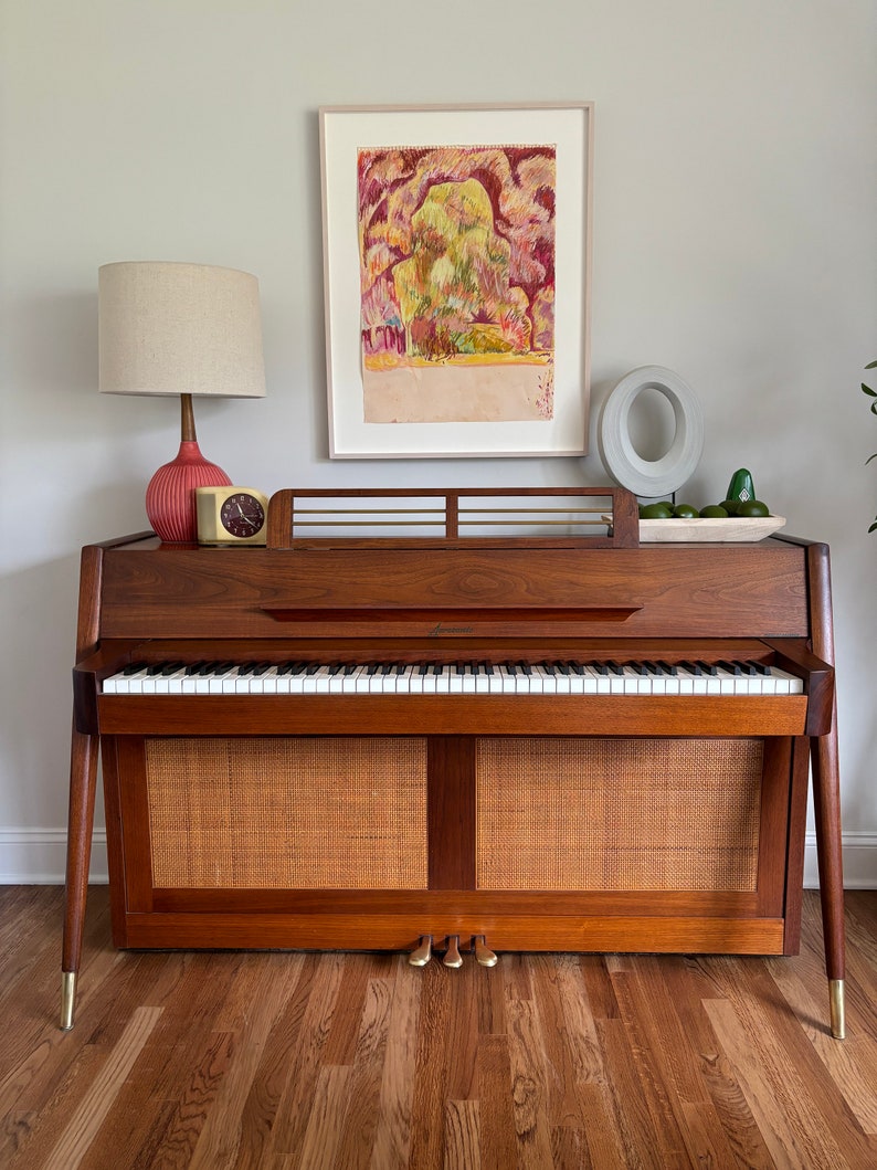 Baldwin Acrosonic Scandinavian Piano Midcentury Modern Design image 2