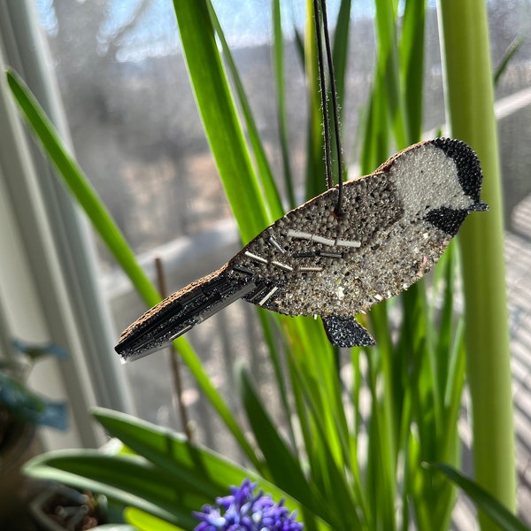 Chickadee - Cinnamon Bird Ornaments