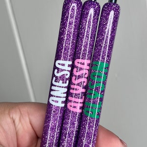 Custom Glitter Pens, Glitter Pens, Gel Pens, Personalized Pen, Resin Glitter Pen, Inkjoy Gel Pens, Refillable Pens, Gift,