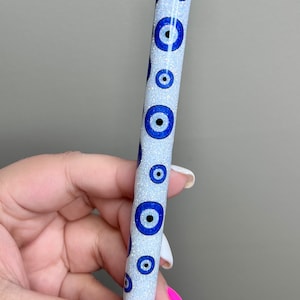 Evil Eye Glitter Pen, Evil Eye, Evil Eye Inkjoy Pen, Custom Glitter Pen, Custom Pen