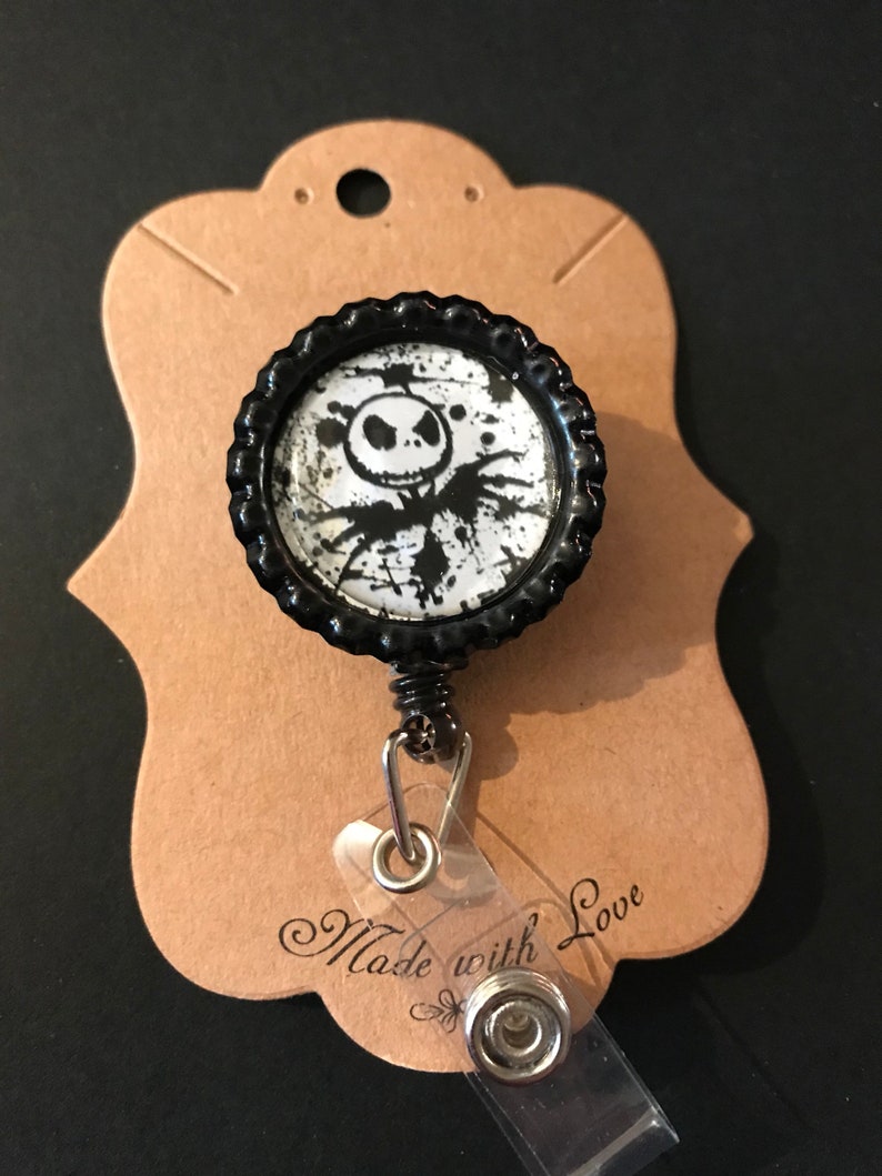 NBC Jack Bottle Cap Badge Reel