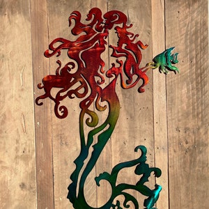 Mermaid - Unique Metal Decor