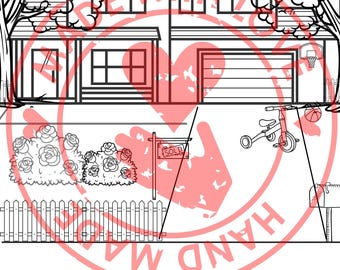 Cute and cozy colouring pages
