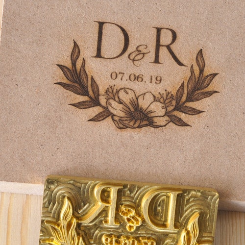 Custom Brand Iron / Wood Brand Iron Custom Leather Stamp / Custom Metal Stamp Heat Emboss Stamp / Custom Wood branding iron food