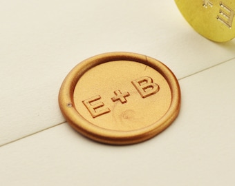 Personalized Initials Wax Seal Stamp Custom Wedding Initials Seals Wedding Invitation Seal Sealing Wax Stamp Customer Order 001