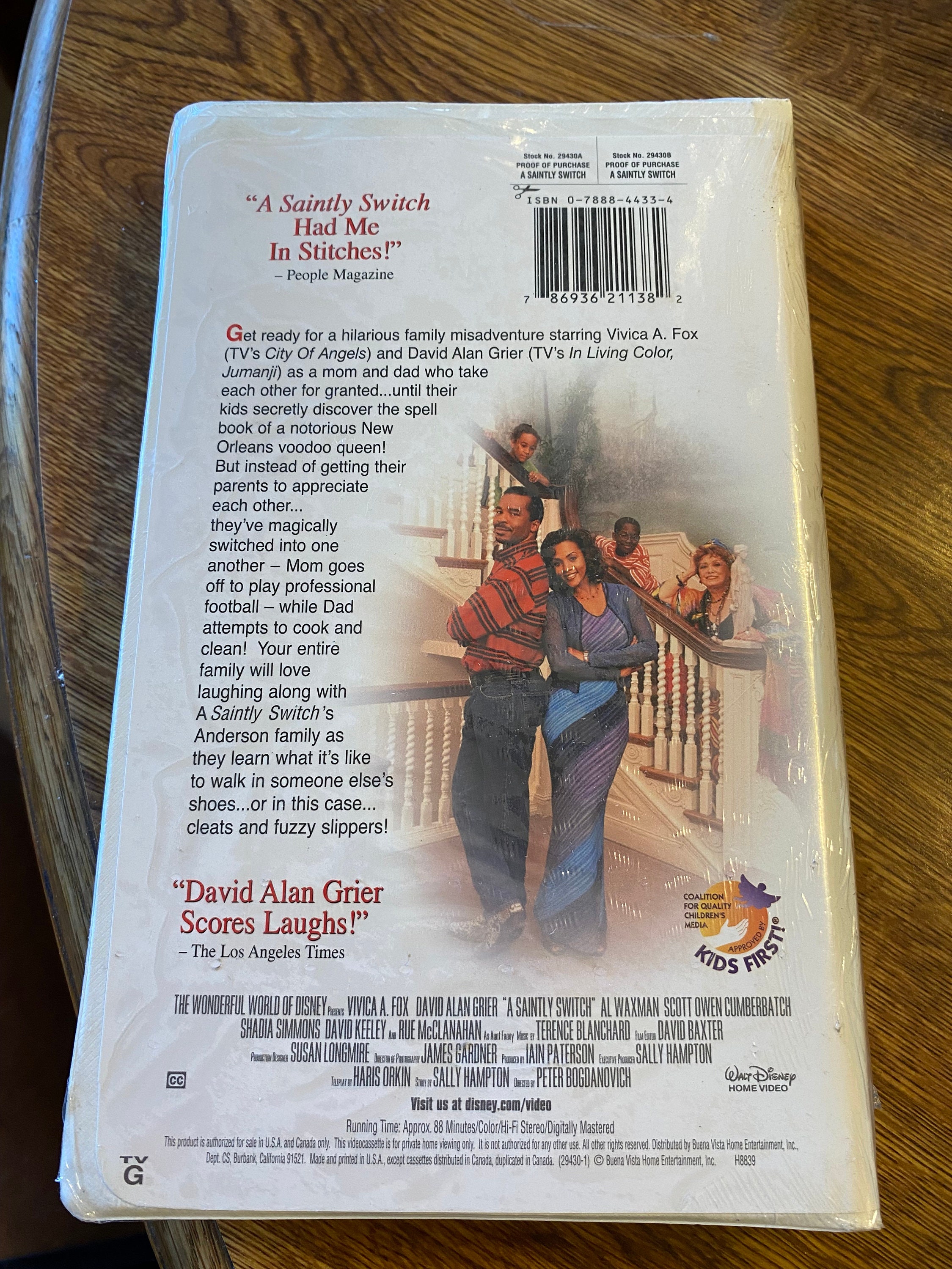 Vintage Disney A Saintly Switch Collectible VHS Movie Etsy