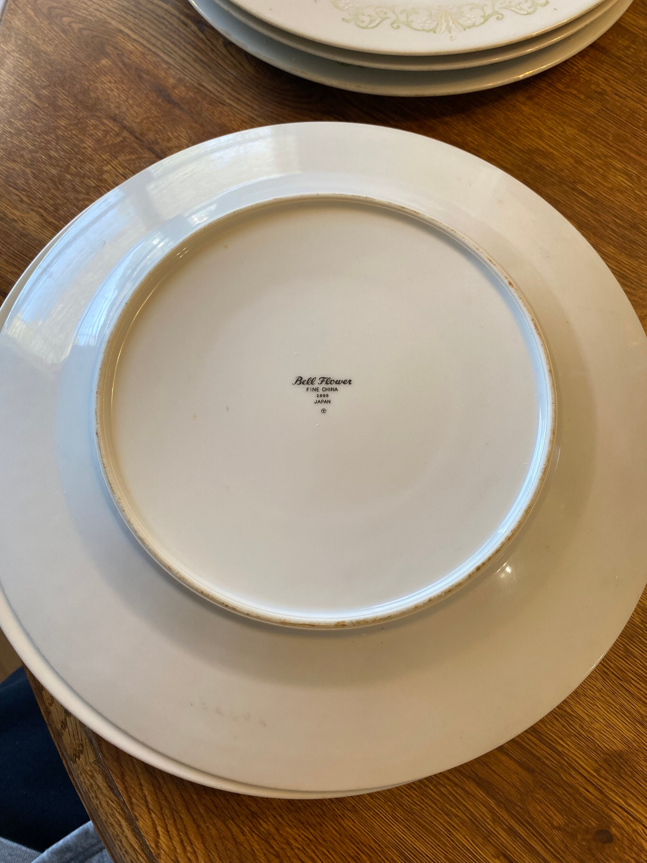 Vintage Bell Flower Fine China 2999 Japan Dinner Plates - Etsy