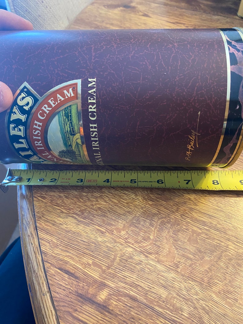 Vintage Baileys Original Irish Cream Collectible Metal Tin Container Etsy