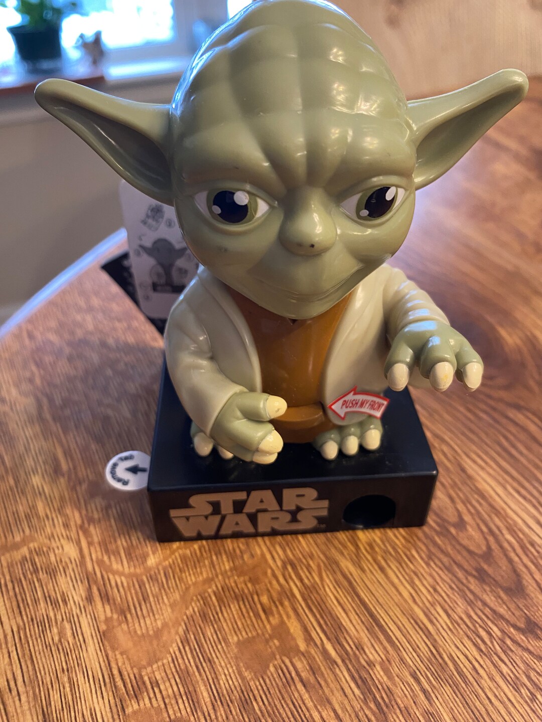 Star Wars Yoda Easter Candy Dispenser With Original Tags Collectible