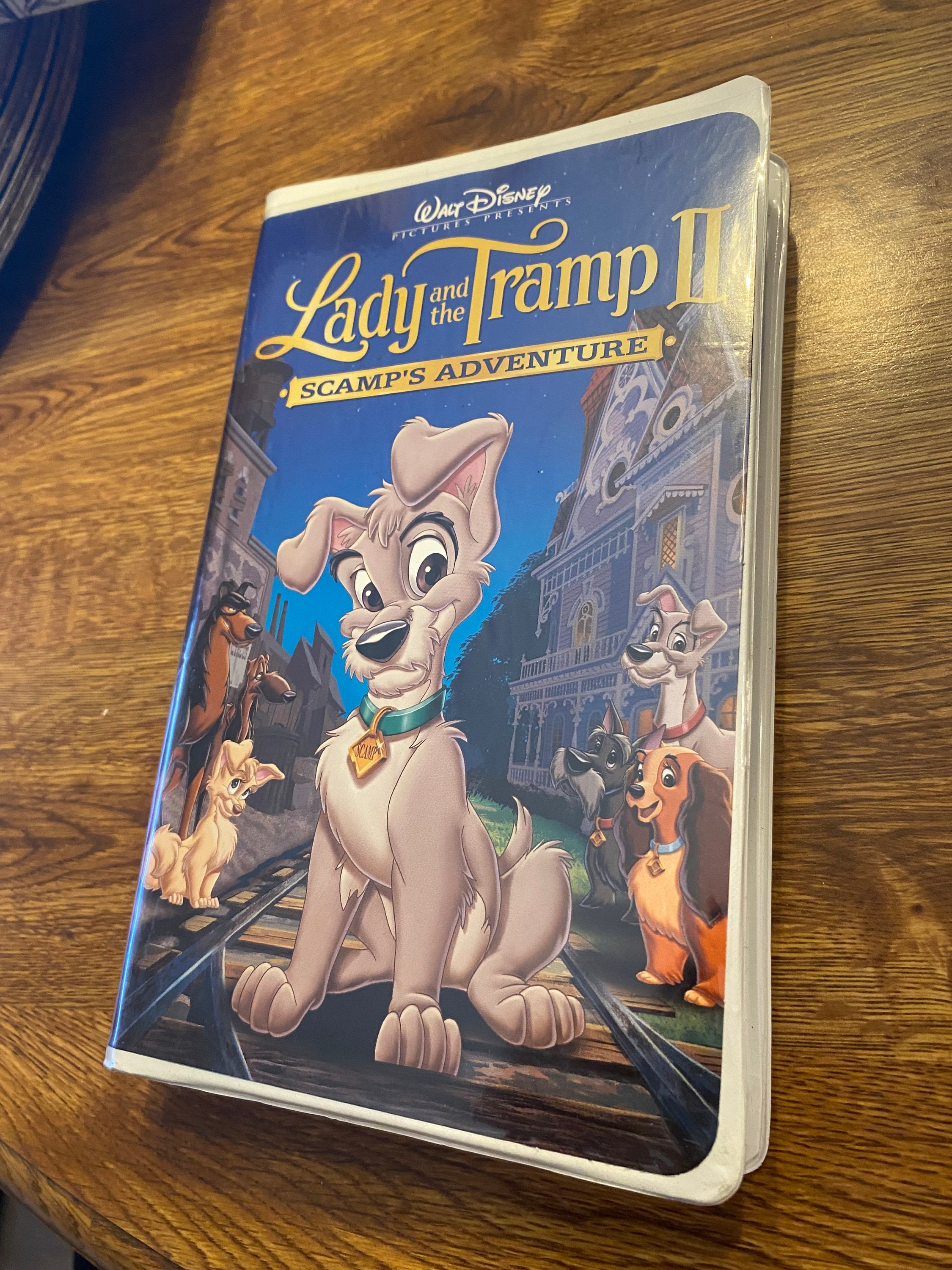 Vintage Walt Disney Lady and the Tramp Scamp's Adventure VHS - Main Image