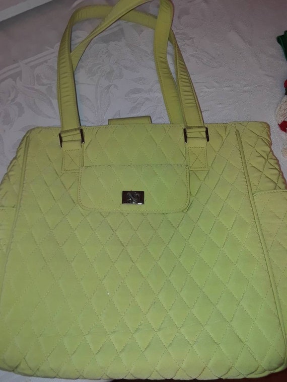 lime green purse