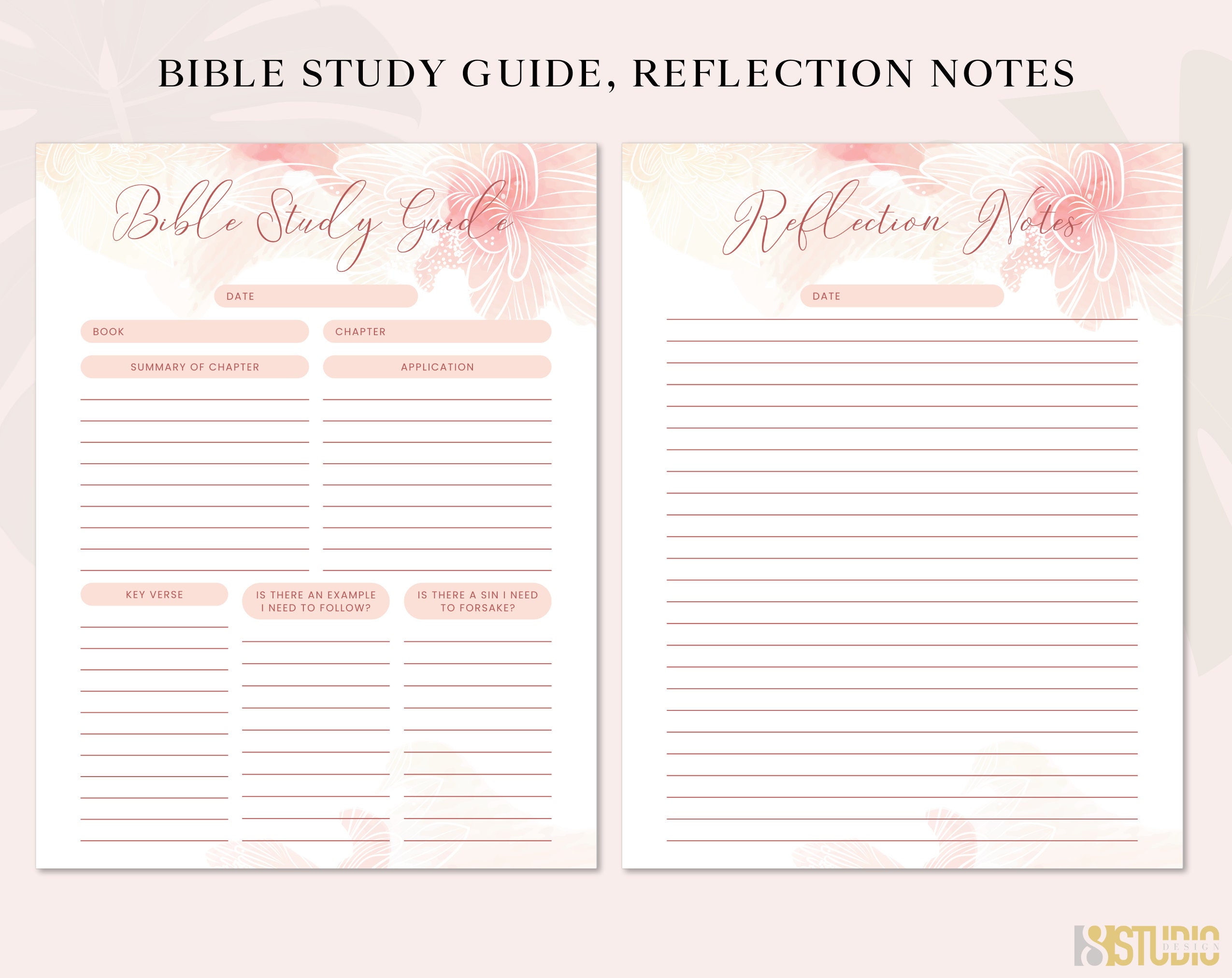 bible-study-planner-template-planner-printable-prayer-etsy