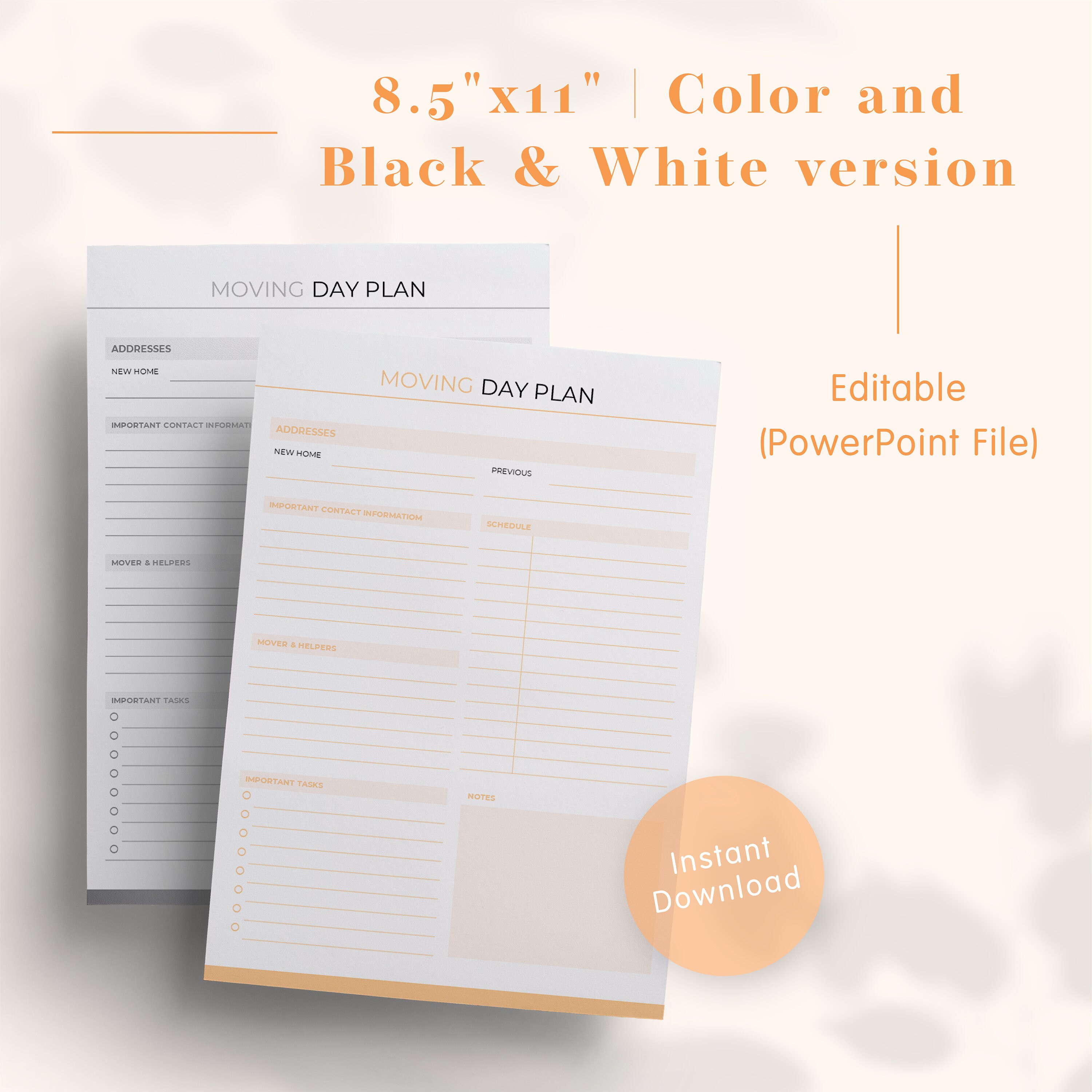 Moving Packing Kit Printable Template KDP Interiors - Etsy
