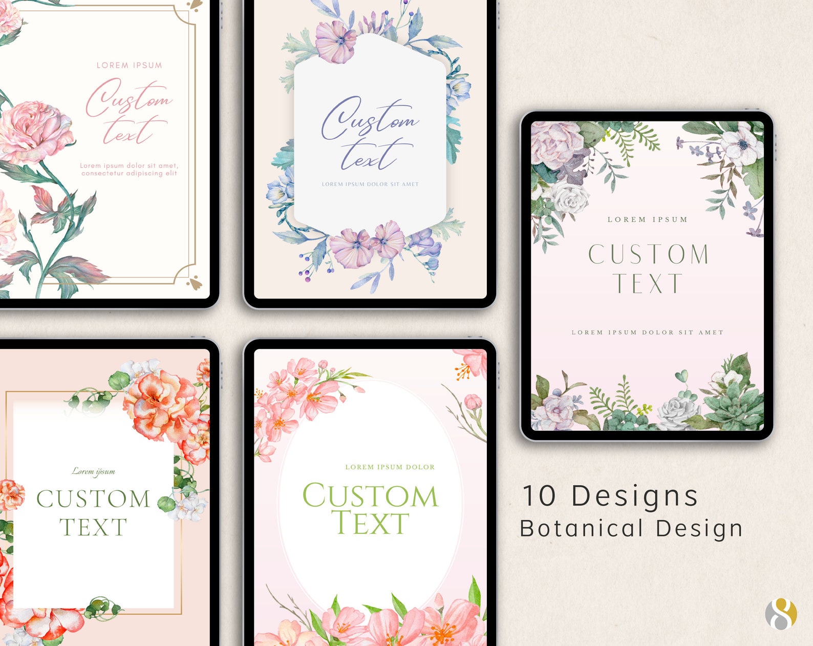 Editable Planner Cover 10 Canva Editable Covers for Digital Etsy