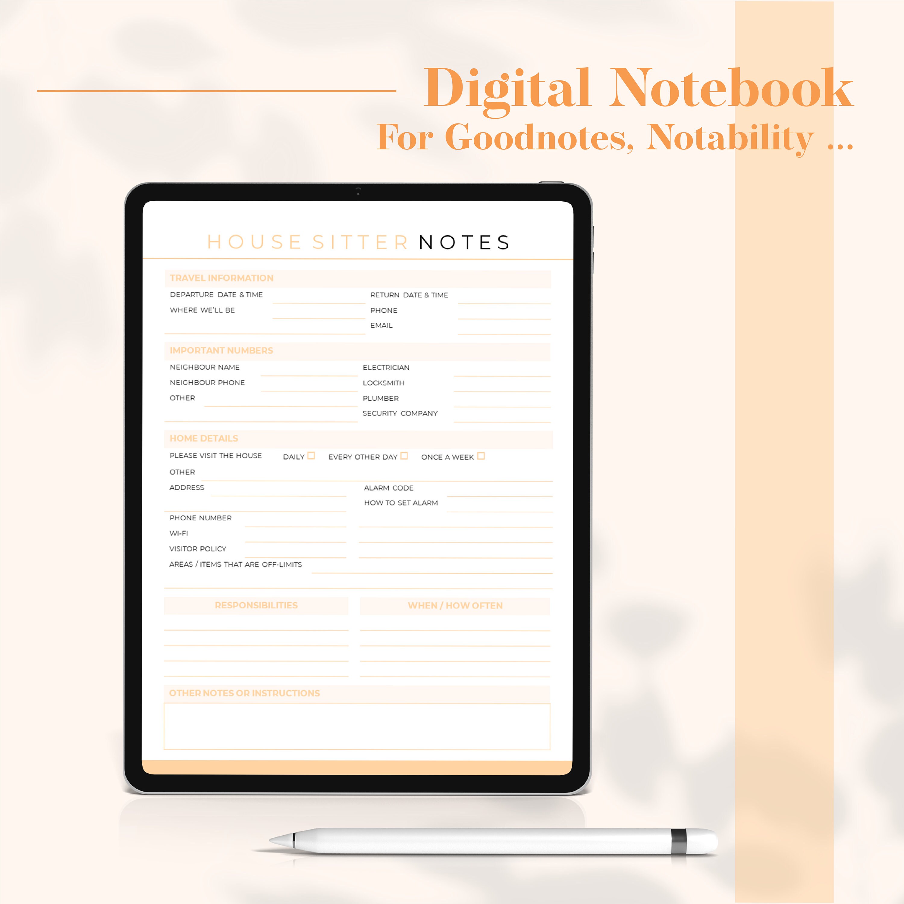 Travel Planner Kit Printable Template - KDP Interiors Editable ...