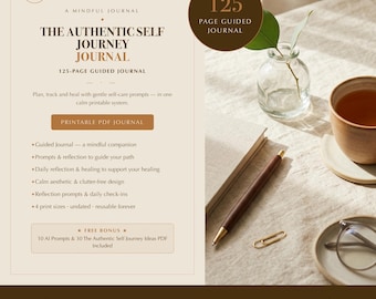 People Pleasing Recovery Journal: Authentic Self Journey Workbook | Guided Prompts for Boundaries, Self-Worth & Voice