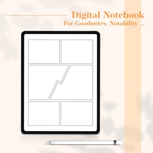 Comic Blank Page KDP Interior Template — preview image 4 of 5.