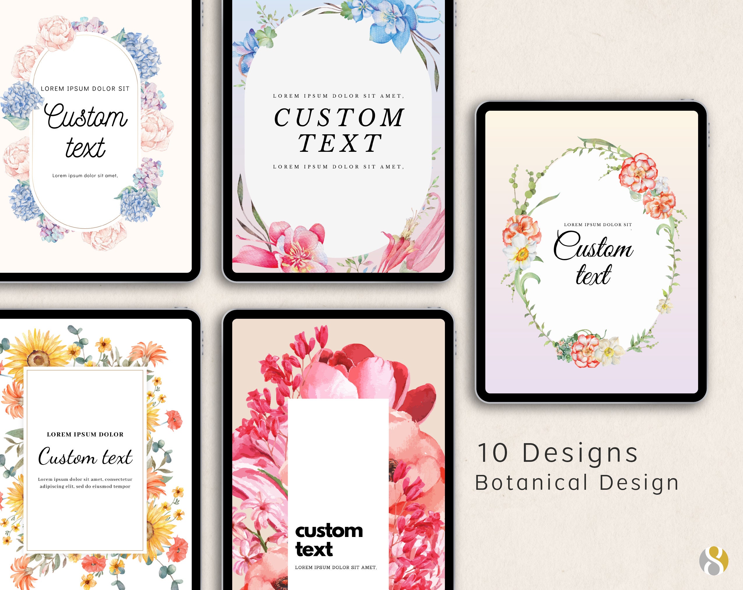 Editable Planner Cover 10 Canva Editable Covers for Digital Etsy