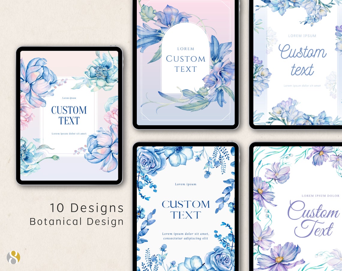 Editable Planner Cover 10 Canva Editable Covers for Digital Etsy