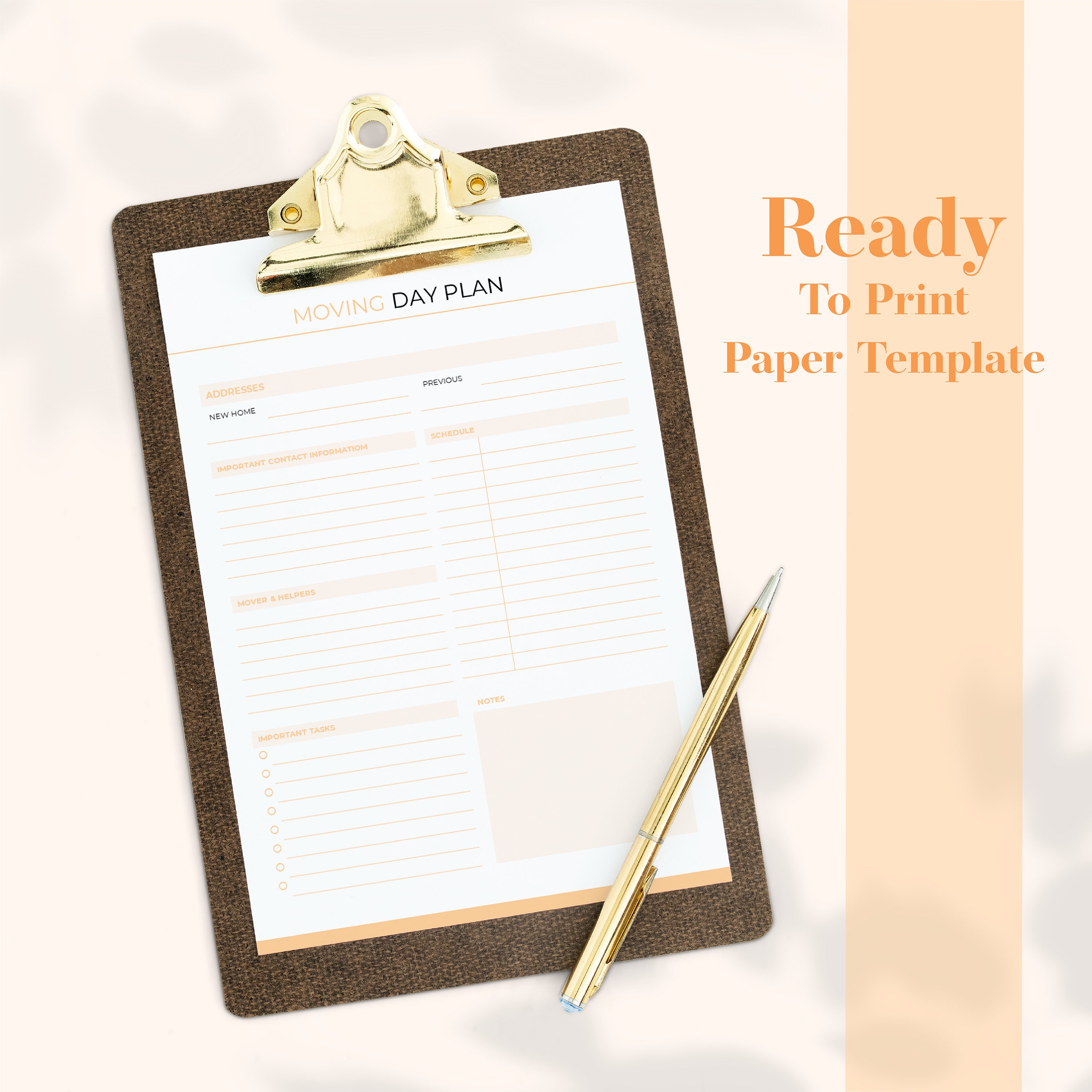 Moving Packing Kit Printable Template KDP Interiors - Etsy