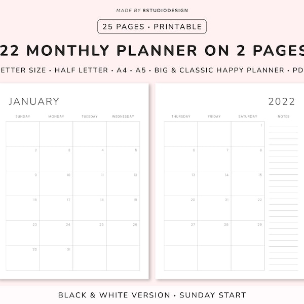Tul Planner Pages Printable Etsy