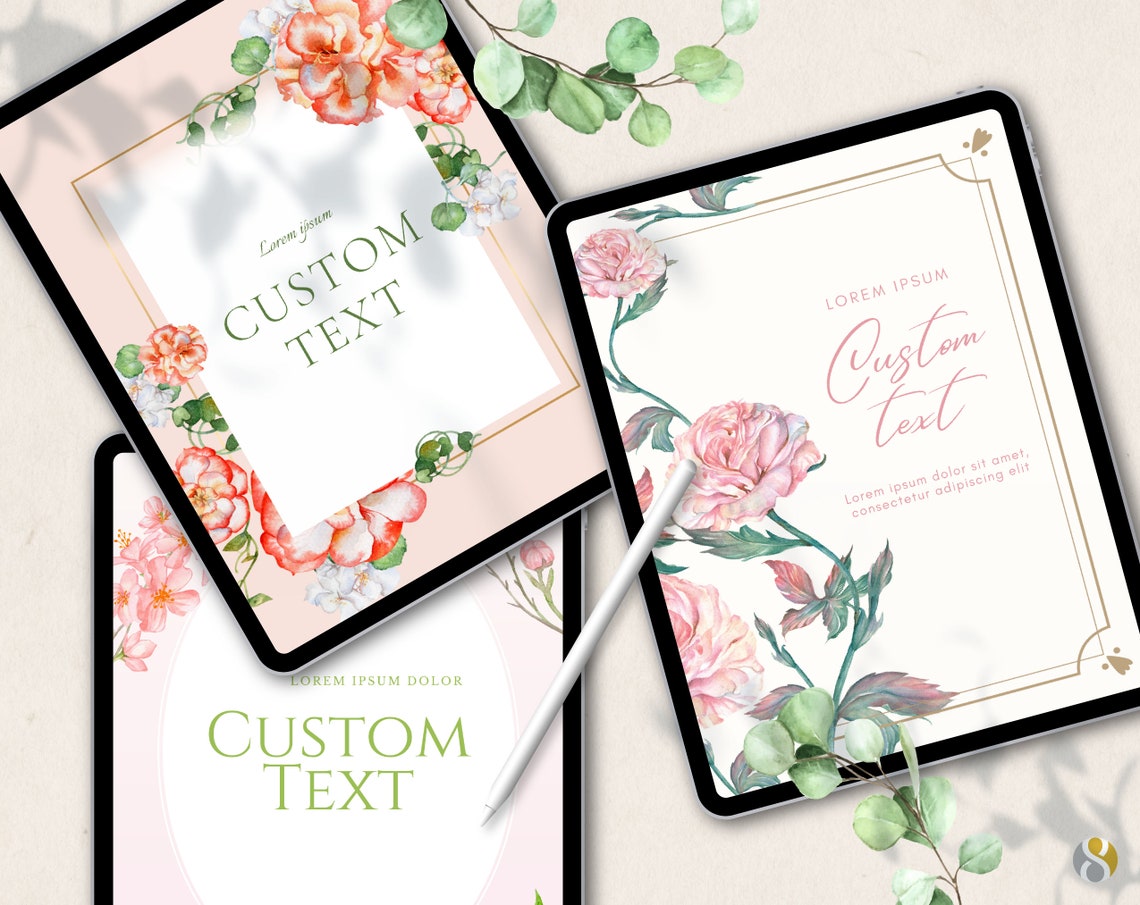 Editable Planner Cover 10 Canva Editable Covers for Digital Etsy